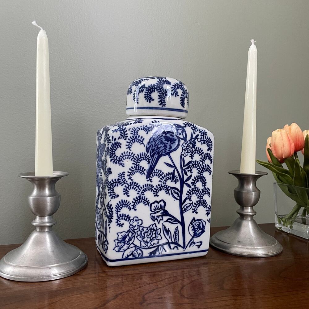 Vintage Pair Leonard Weighted Pewter Candlestick Holders - Classic Decor